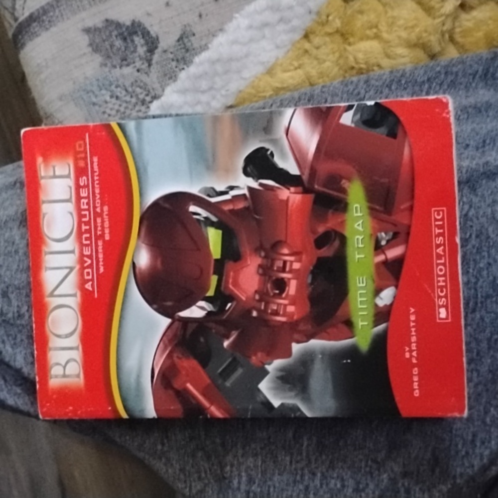 Scholastic Bionicle Adventures #10: Red Time Trap